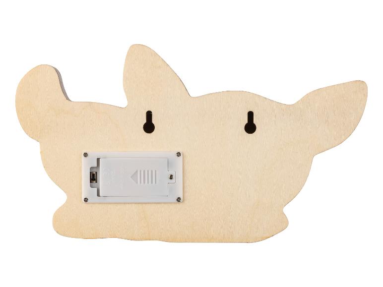 Houten LED-kinderlamp
