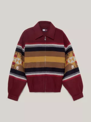 Jaqueta listrada Tommy x Pendleton Valley