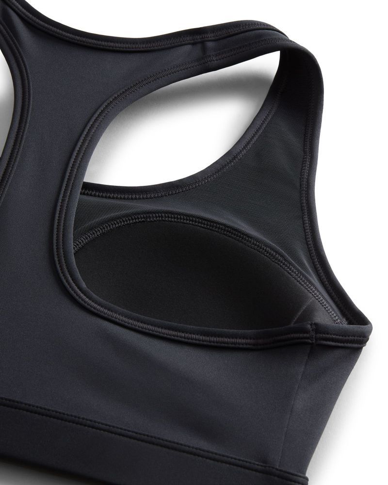 Brassière Nike Swoosh Noir pour femme
