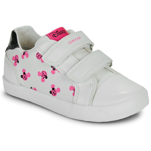 Geox - B KILWI GIRL - Blanc / Rose