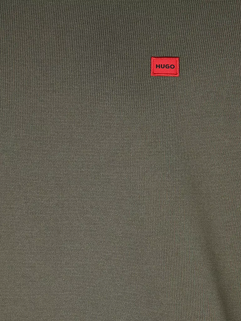 HUGO Pullover SAN CASSIUS olive