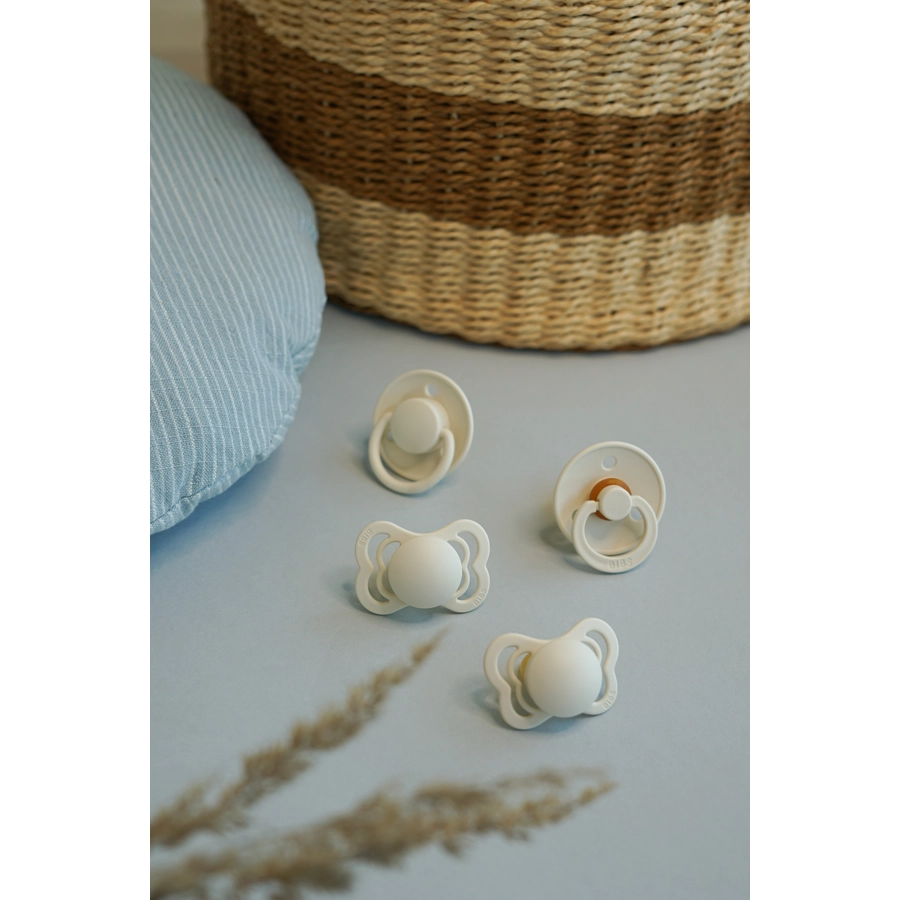 BIBS® Schnuller Colour Ivory  Sage 0-6 Monate, 2 Stk.