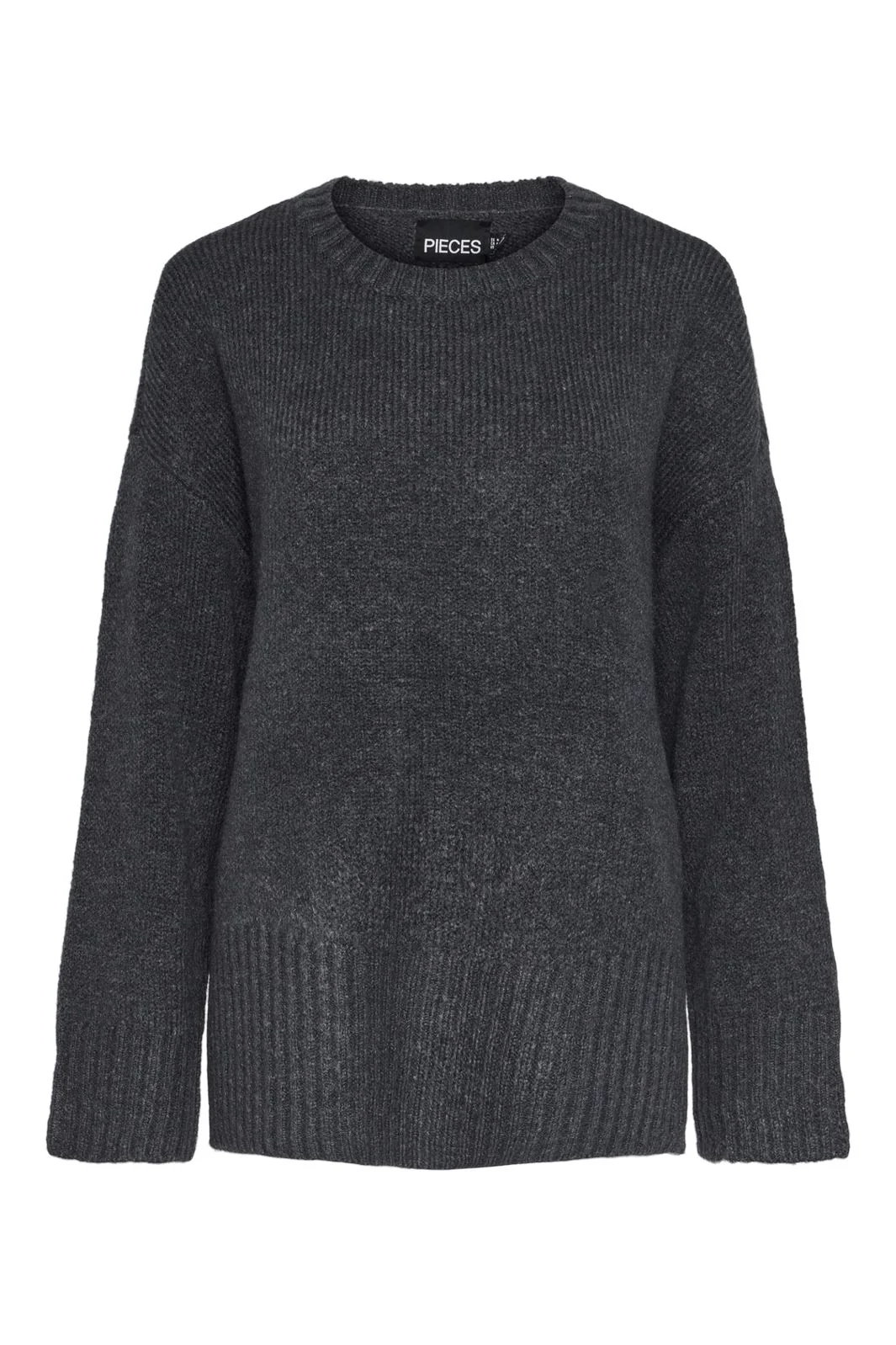 Pieces Pcnancy Ls Loose O-Neck Knit 4533569 magnet