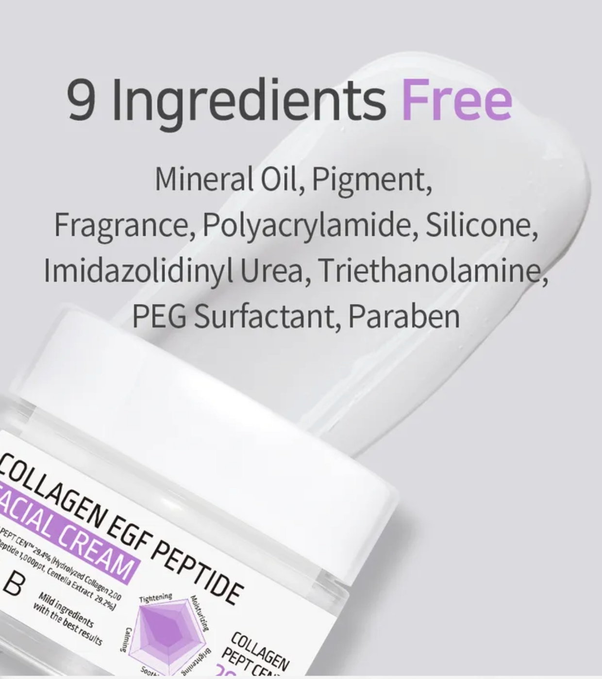 APLB - Creme Facial Firmador Collagen Egf Peptide