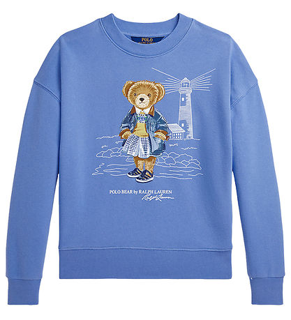 Polo Ralph Lauren Sweatshirt - Blau m. Kuscheltier