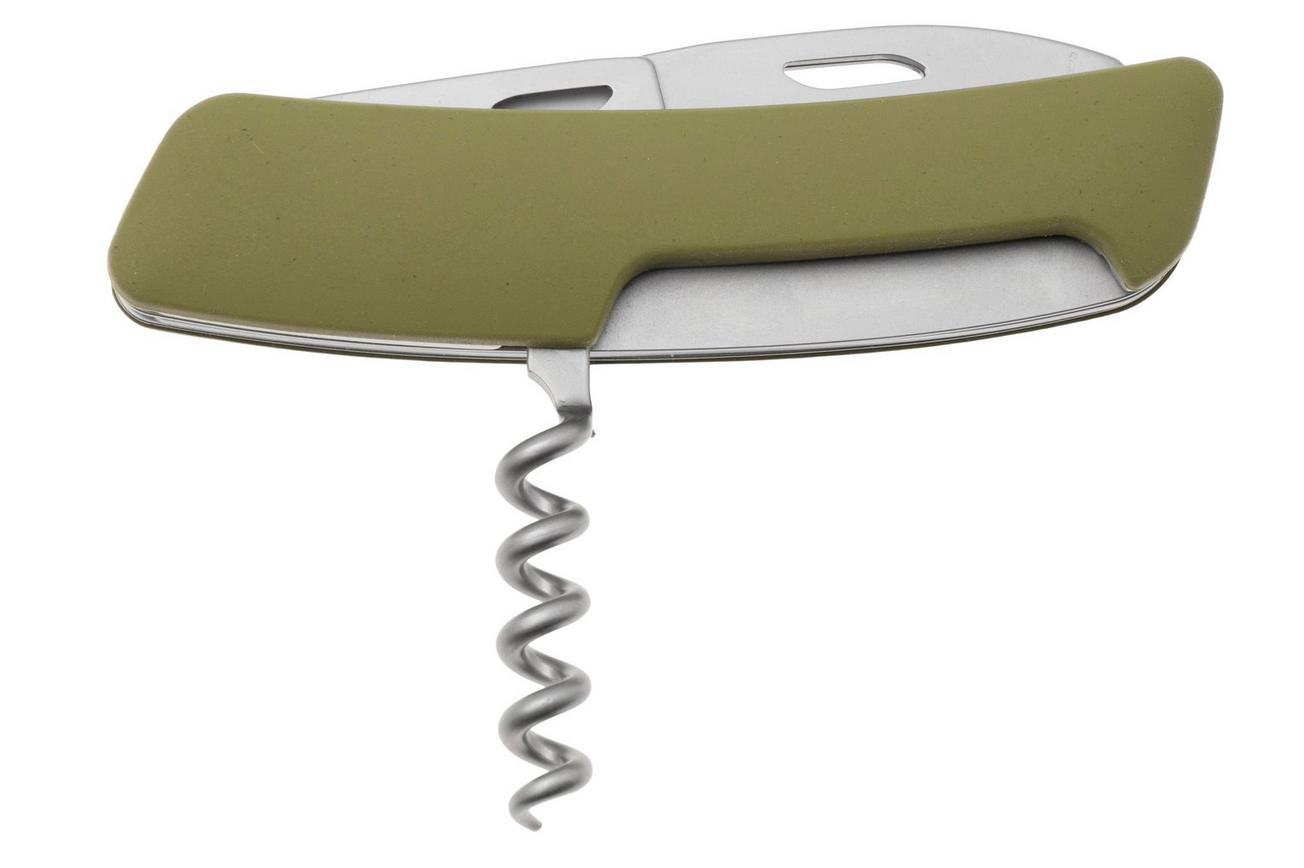 Swiza D03 AM, KNI.0036.1050, Olive, Zwitsers zakmes, 6 tools