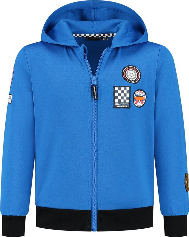 MV Kids - Zip-Hoodie - Kobalt - Max Verstappen