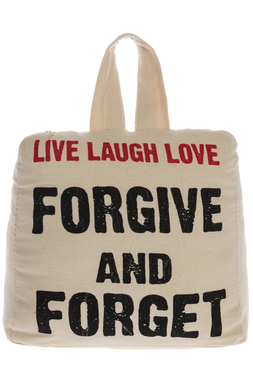 Türstopper LIVE LAUGH LOVE - beige