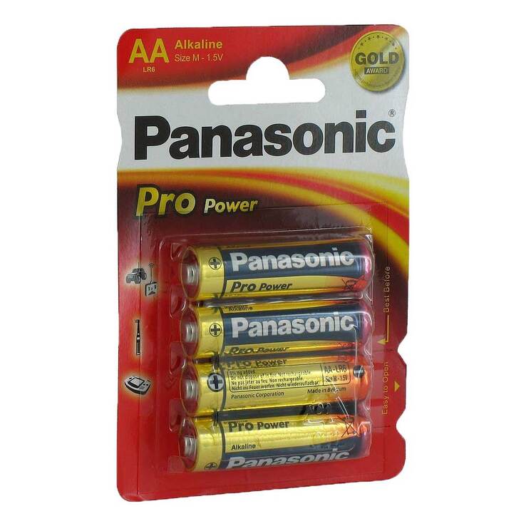 Batterien Mignon LR 6 1,5V A, 4 St