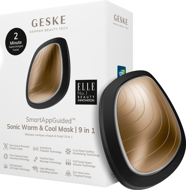 Geske Sonic Warm & Cool ansigtsmassager GK000002GY01 (sort)