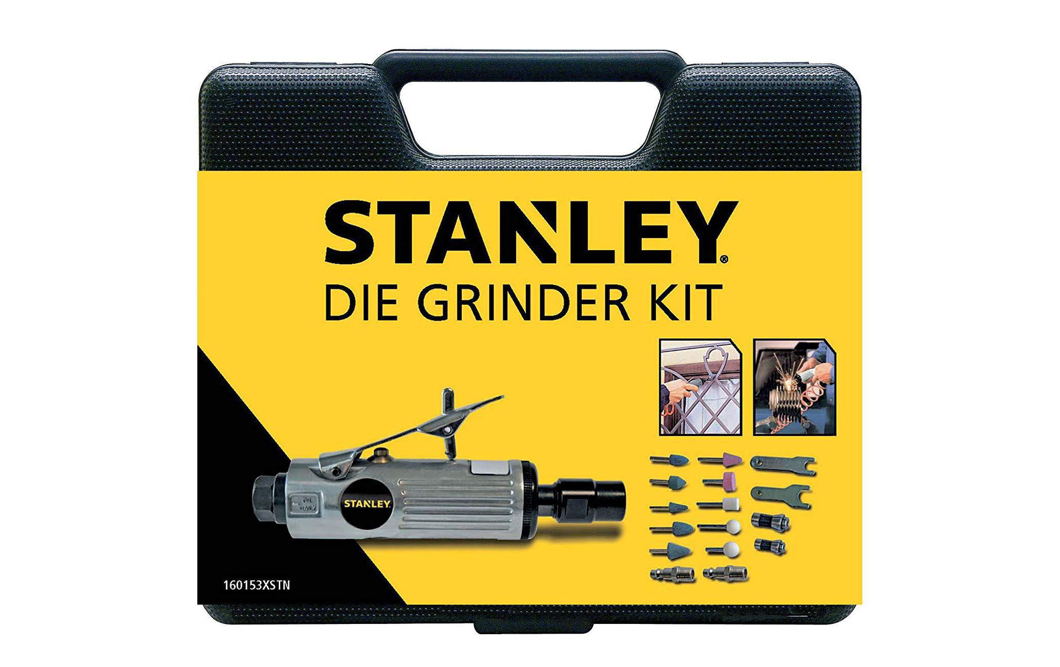 Druckluft-Schleifer Set mit 10 AufsätzenStabschleifer Set