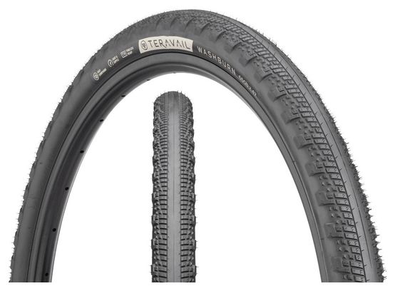 Pneu Gravel Teravail Washburn 650b Tubeless Ready Souple Durable Bead-to-Bead
