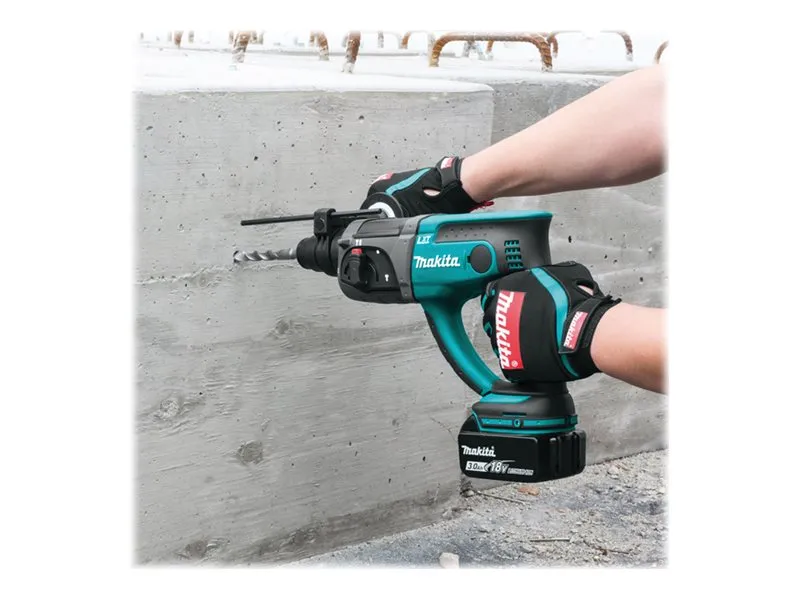 Makita DHR202ZJ - Roterende hammer - ledningfri - 3 tilstande - SDS-plus - 2 Joule - intet batteri - 18 V