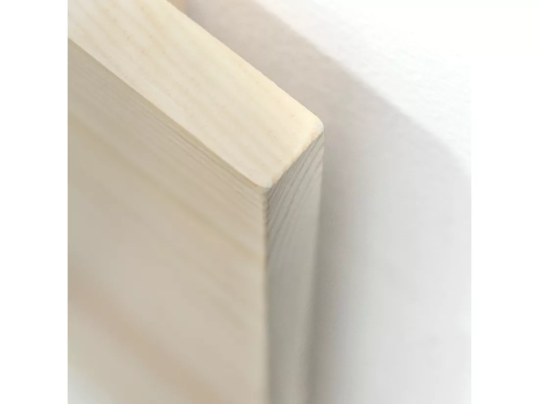 Tête de lit en bois de sapin naturel 160x80cm