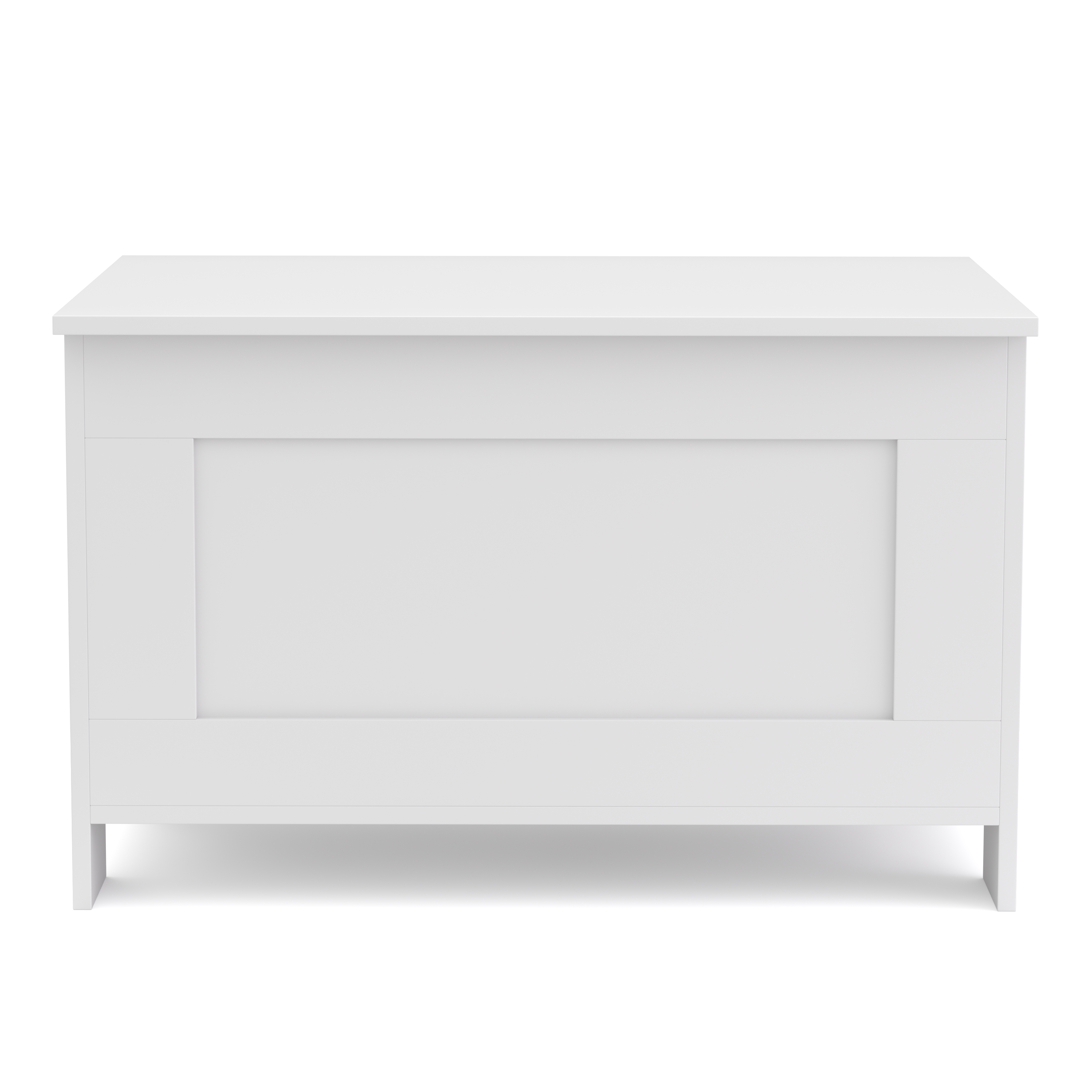 Truhe 76 x 48 x 40 cm weiss