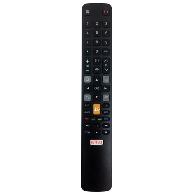 TV fjernbetjening Erstatning for 06-IRPT45-HRC802N TCL TV
