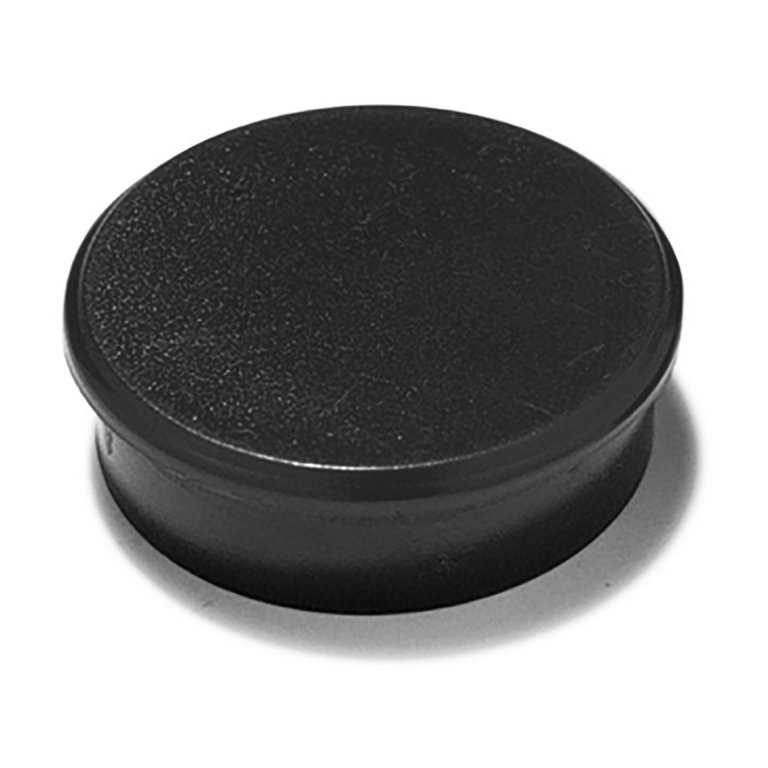Runder Kraftmagnet mit Kunststoffkappe
