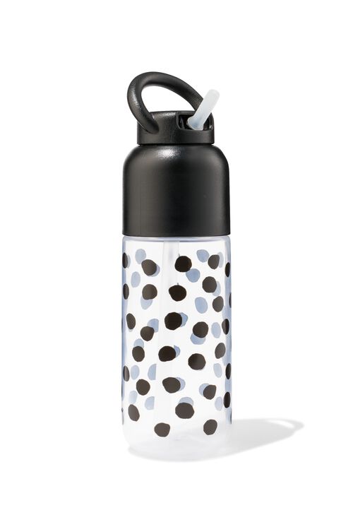 gourde avec paille pois 300ml