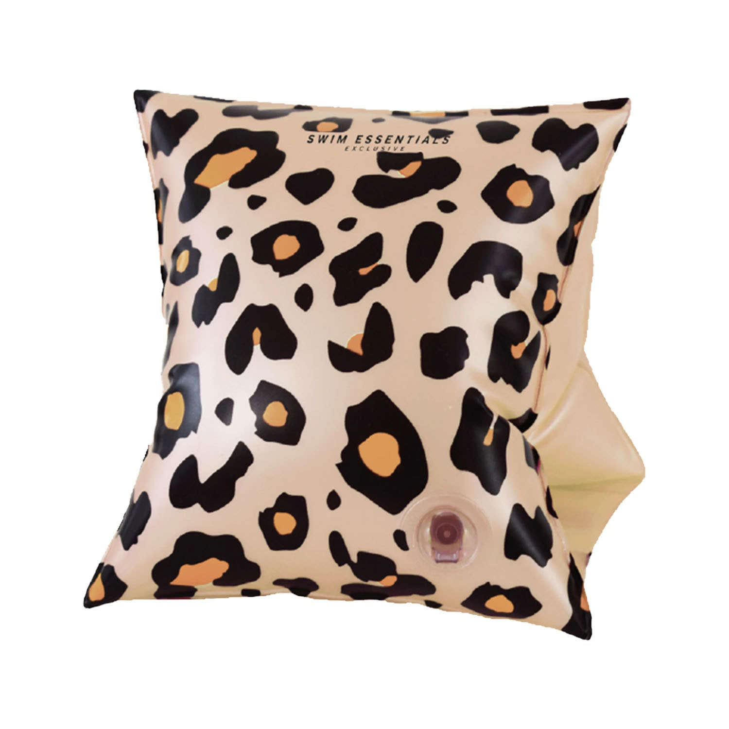 Swim Essenstials Zwembandjes Panter Beige, 0-2 jaar