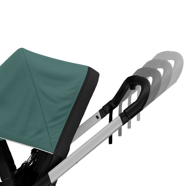 Thule Shine Kinderwagen 2-in-1 Black / Alaska Blue