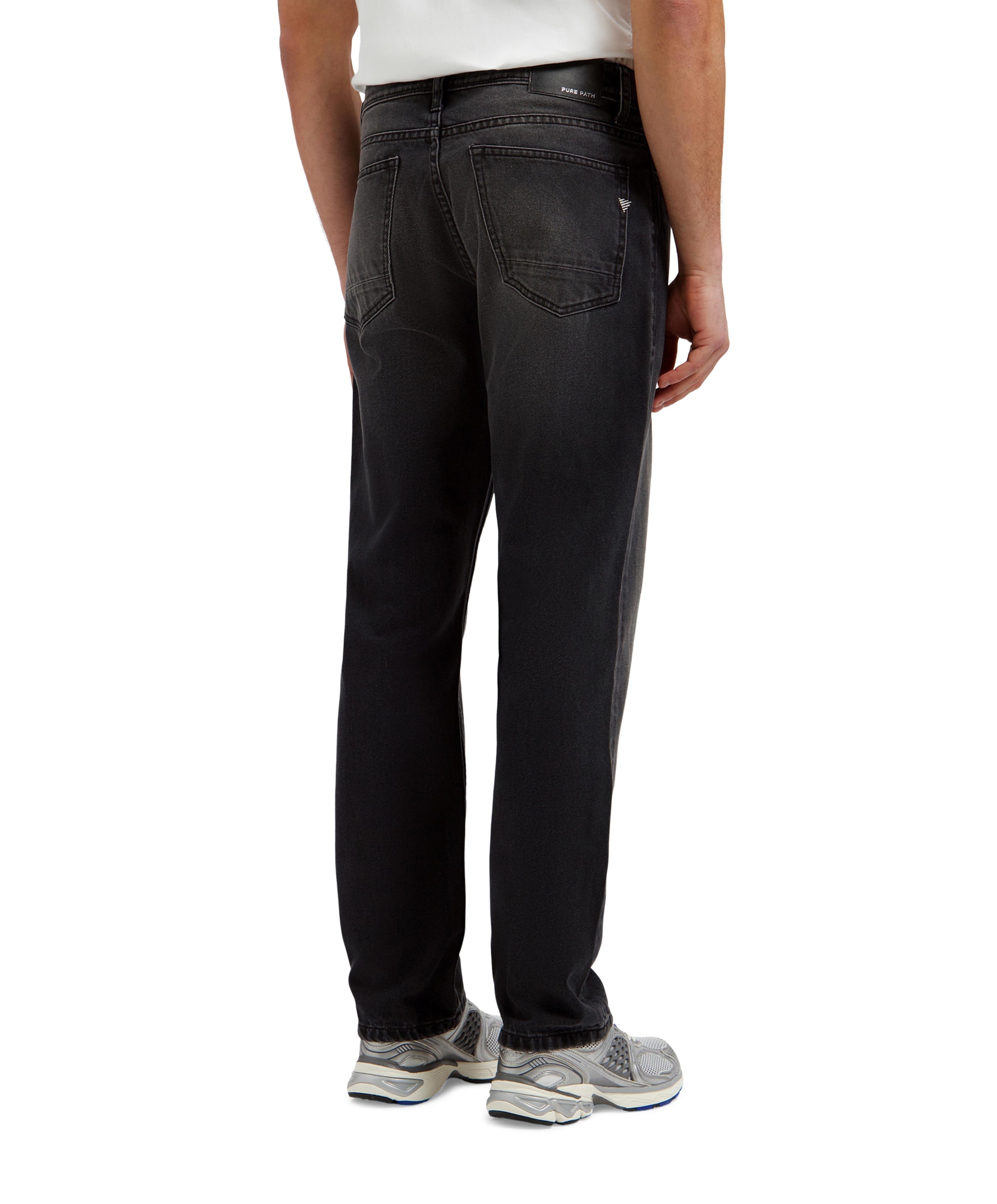 Pure Path The Eric Regular Fit heren jeans zwart