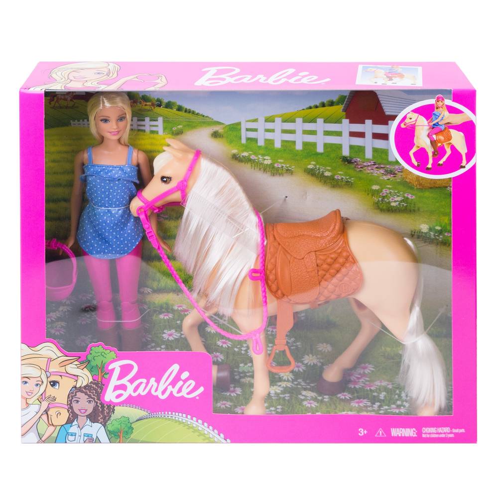 Barbie speelset met paard