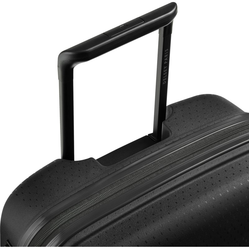 Delsey Belmont plus - Valise cabine Slim 4 doubles roues 55 cm noir