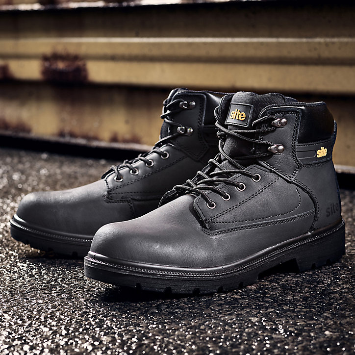 Chaussures de sécurité hautes Marble noires Site taille 44