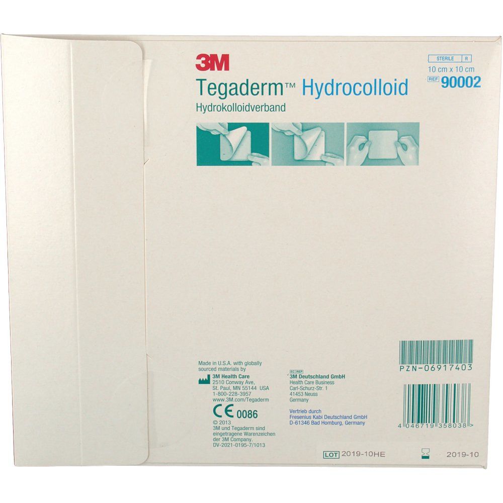 Tegaderm Hydrocolloid 10 x 10 cm