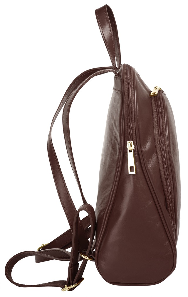 Cluty Cityrucksack echt Leder, Made in Italy