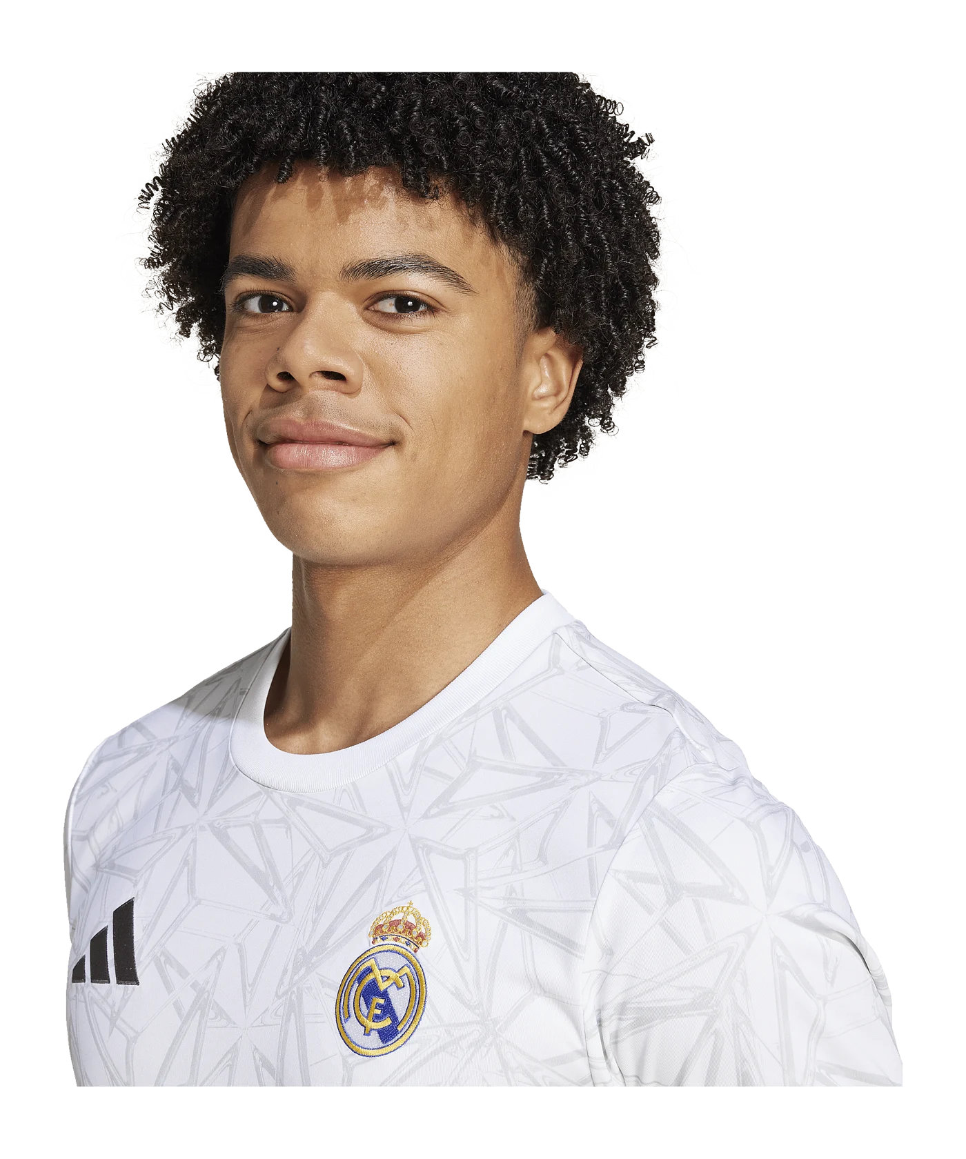 adidas Real Madrid Prematch Shirt 2024/2025 Weiss