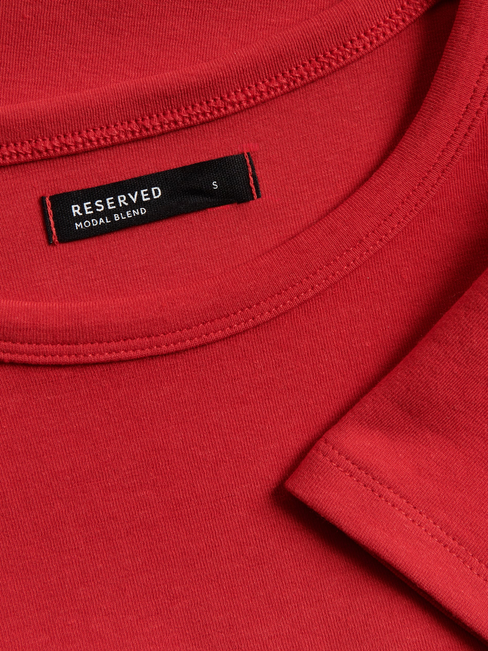 T-Shirt im Slim-Fit mit Modalgemisch