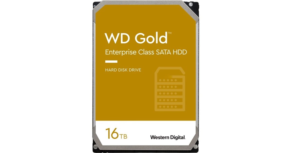 WDGold, 16 TB harde schijf  (SATA 600, 24/7)