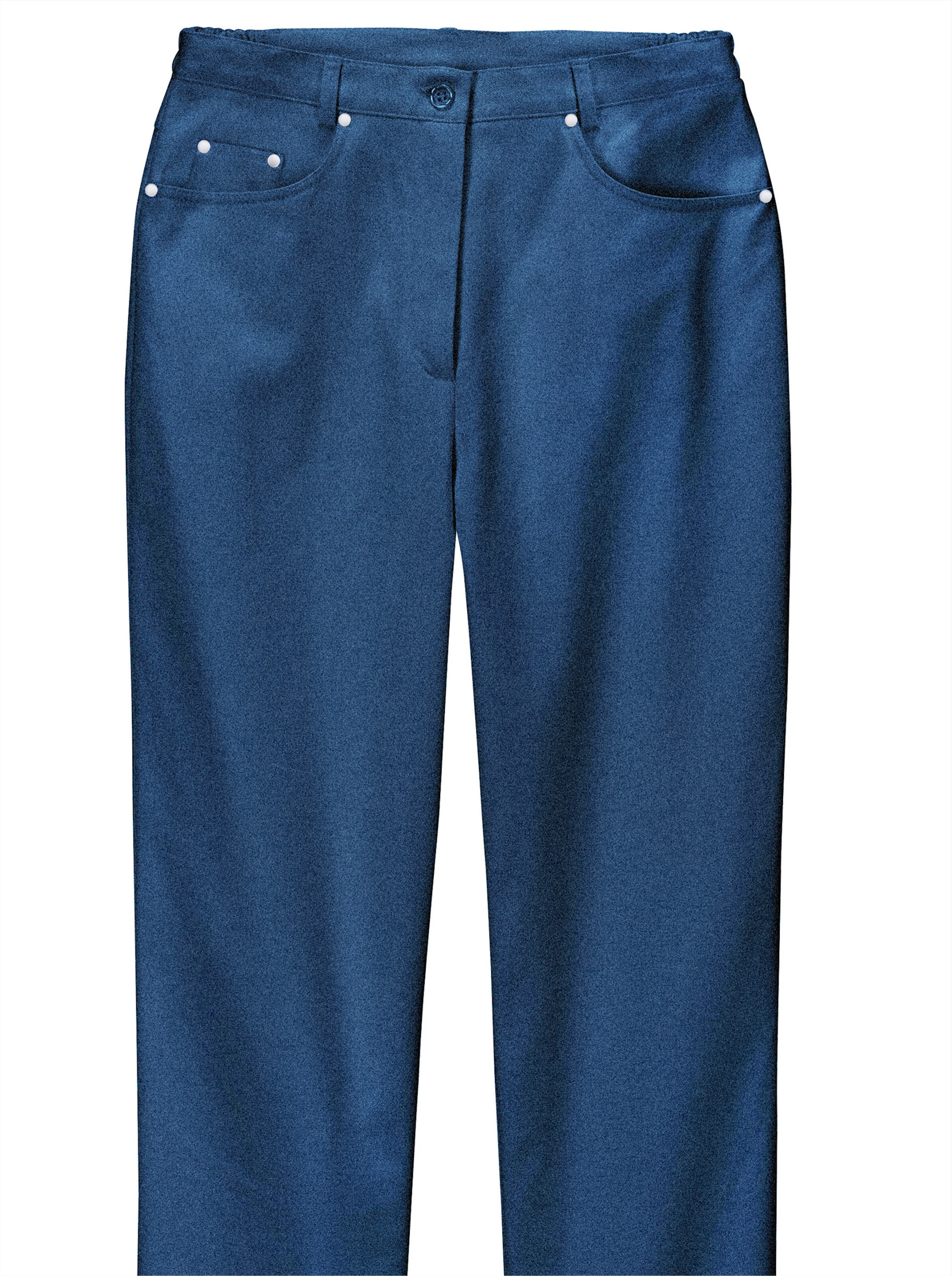 5-Pocket-Jeans in blue-bleached