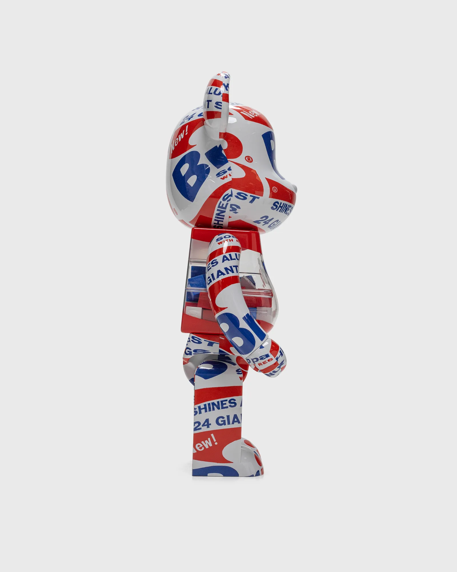 MEDICOM BEARBRICK 1000% ANDY WARHOL BRILLO 2022