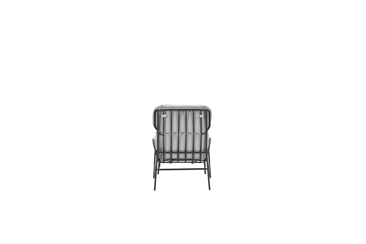 Garden Impressions Livorno fauteuil i& voetenbank - sand