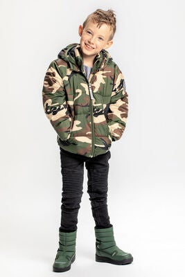 Nordbjørn Narvik Puffer Jakke, Camo