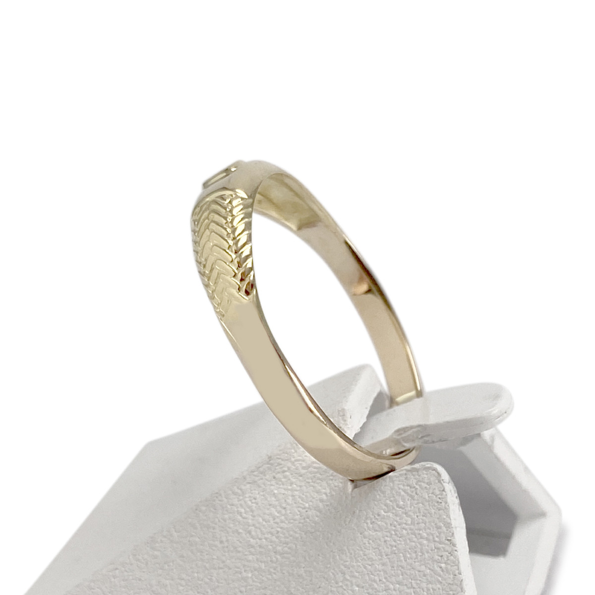 Bague d'occasion or 585 jaune diamant
