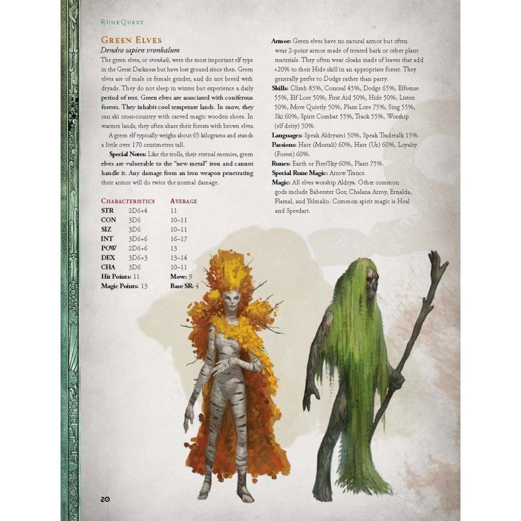 RuneQuest - Glorantha Bestiary