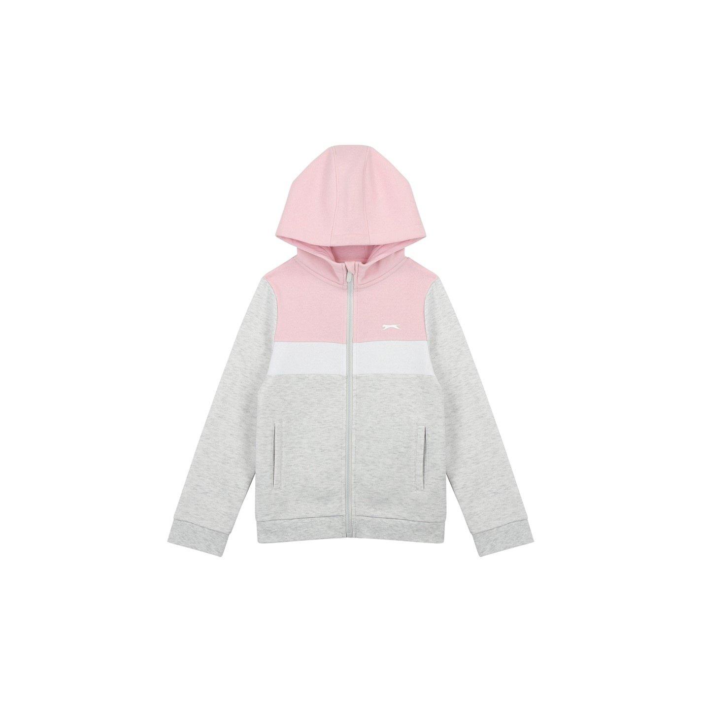 Slazenger Fleece Full Zip Track Suit Junior