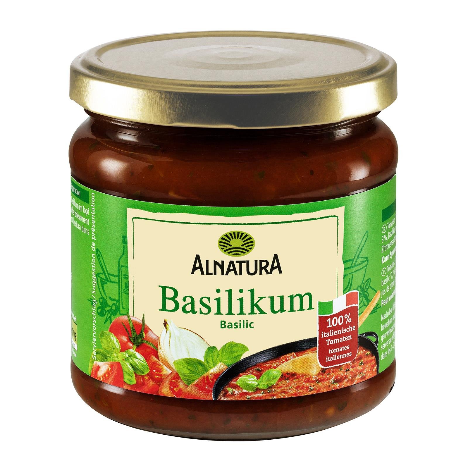 Alnatura Tomatensauce Basilikum