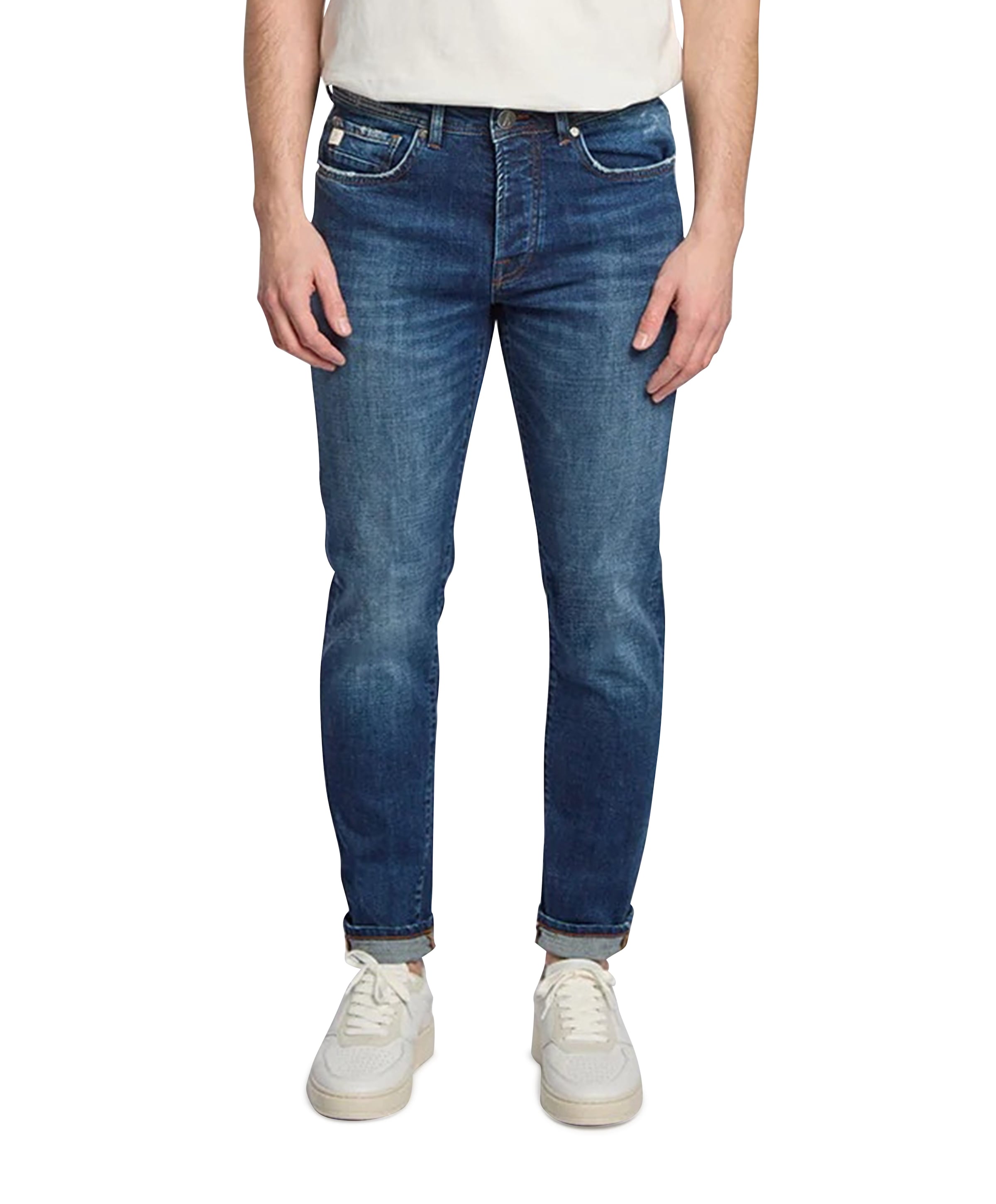 Goldgarn Denim Tapered fit heren jeans blauw