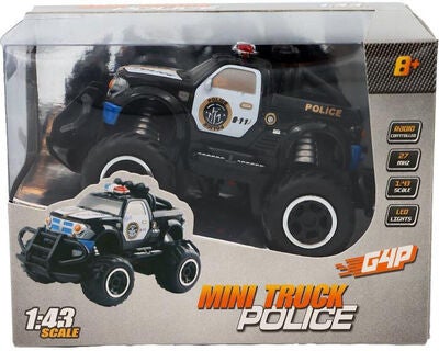 G4P 1:43 Mini Truck Politi