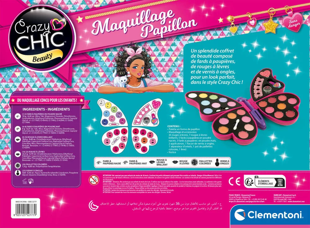 CRAZY CHIC - MAQUILLAGE PAPILLON