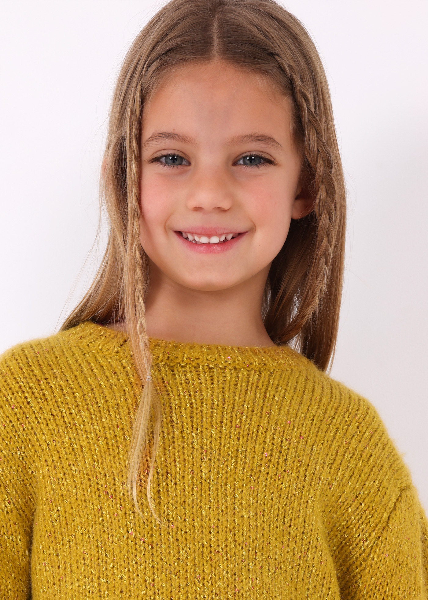 Suéter de lantejoulas para meninas