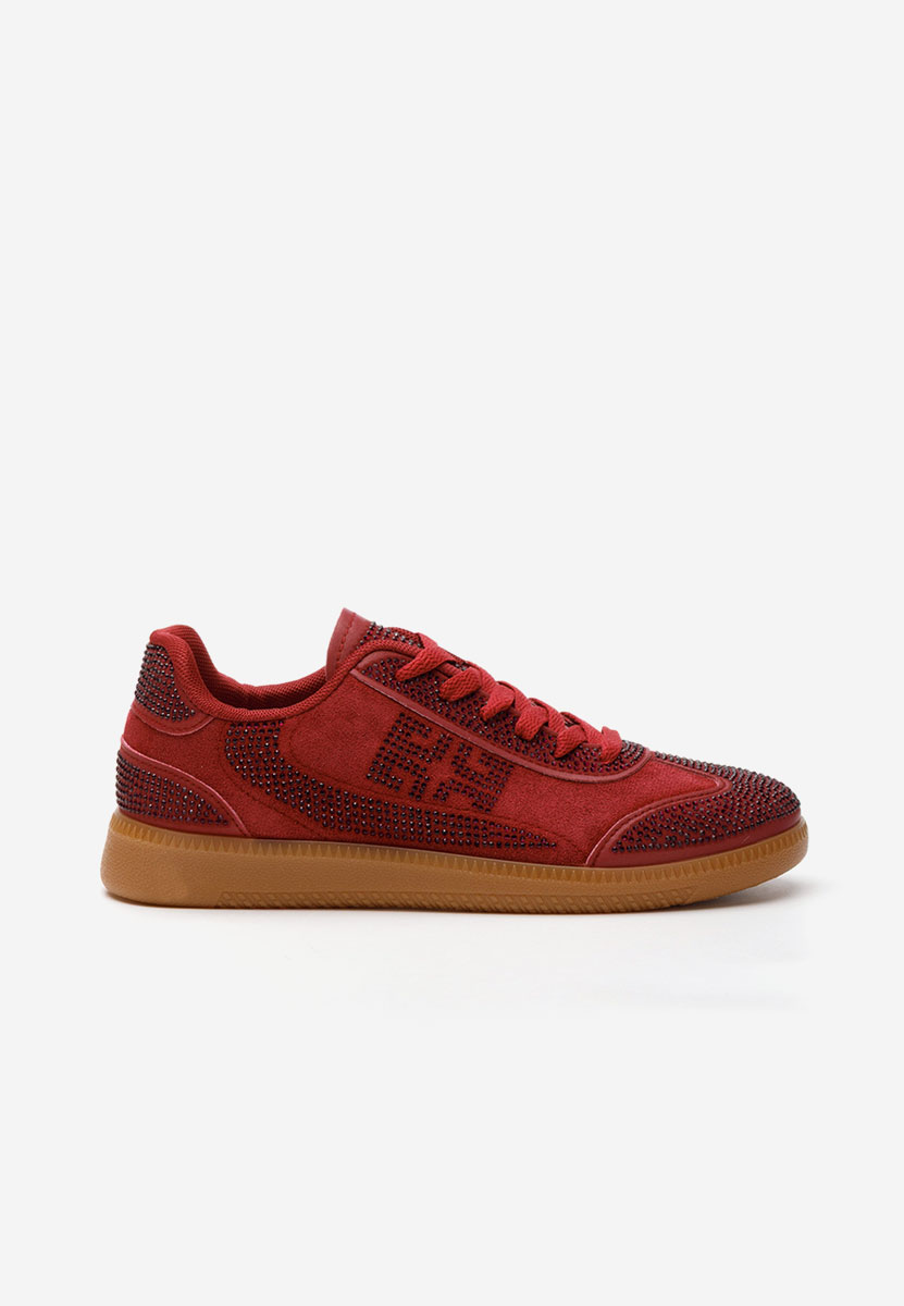 Baskets pour femme rouges Magdalene