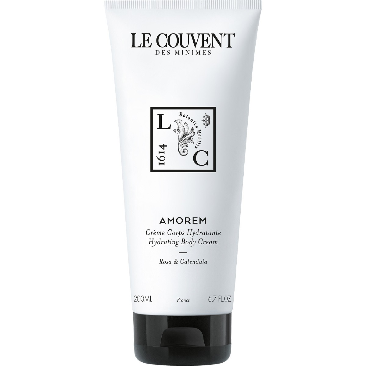 Crème hydratante - Amorem - Rose & calendula - Corps - 200 ml