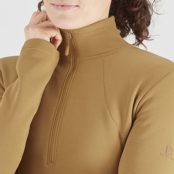 Sweat polaire randonnée SALOMON TRANSITION HZ W CUMIN