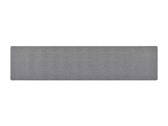 Tapis de couloir gris foncé 80x400 cm