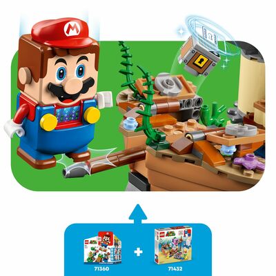 LEGO Super Mario 71432 Ekstrabanesettet Dorries eventyrlige skipsvrak
